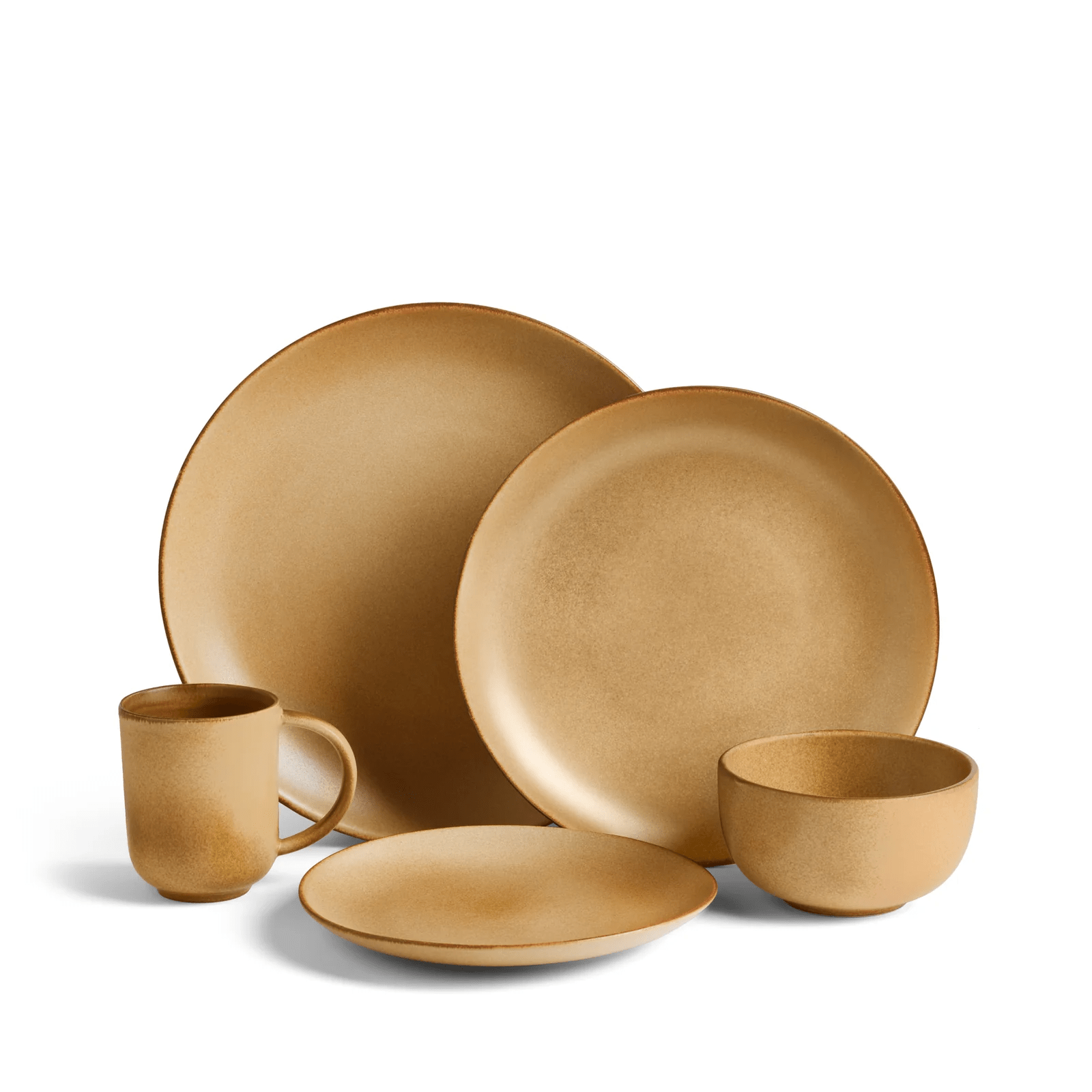 Terra Dinnerware Set - Leather